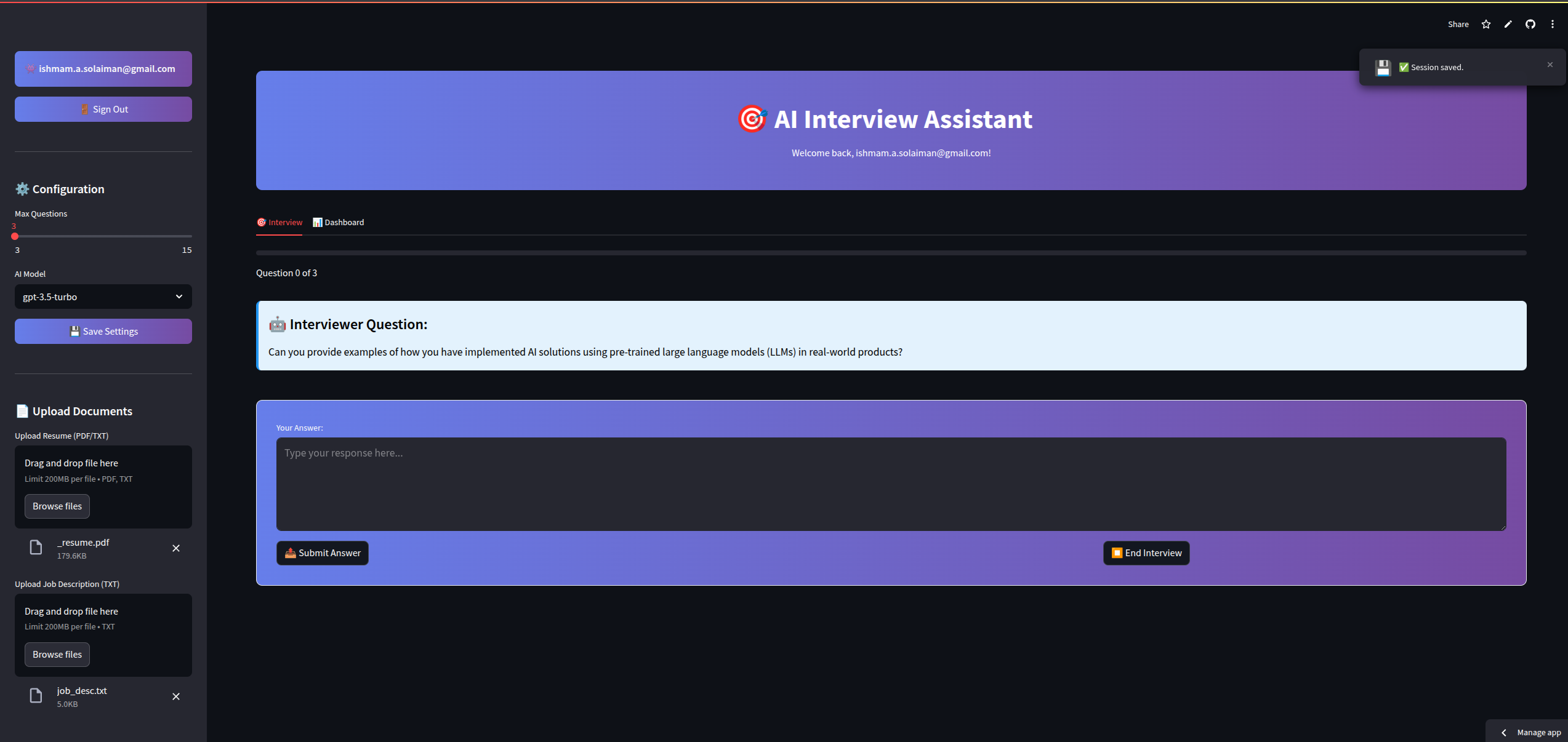 Interviewer AI